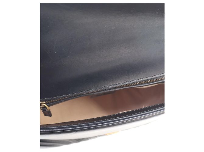 Borsa a mano Gucci Small GG Marmont in pelle di vitello matelassé nera - vista 8