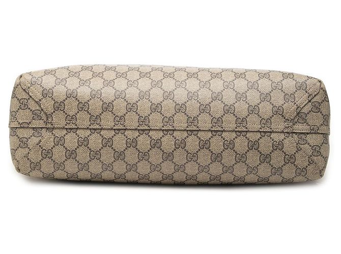 Gucci Beige GG Supreme Wendbare Tote Bag - Ansicht 3