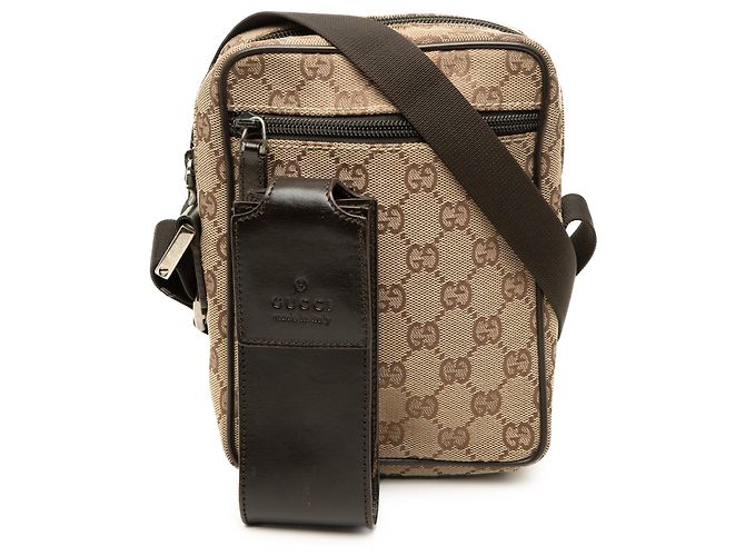 Borsa a tracolla Gucci Beige GG Canvas - vista 7
