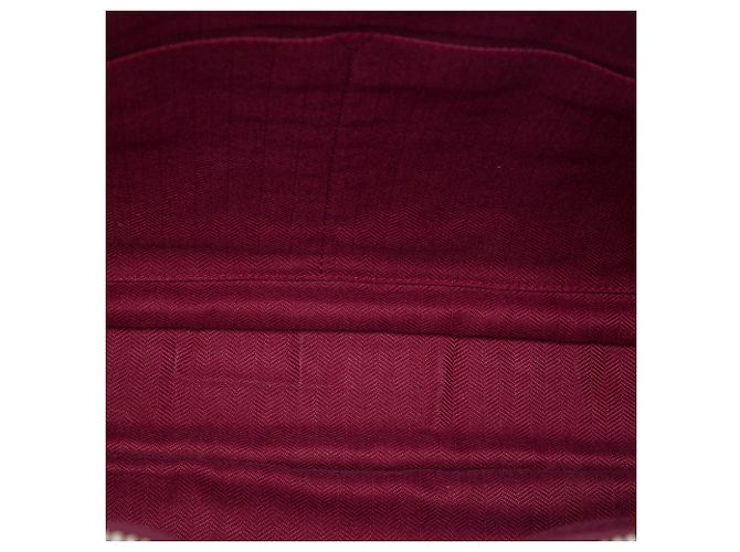 Mallette LOEWE Anagram Toledo en cuir violet - vue 4