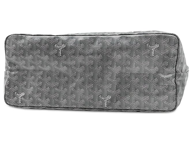 Goyard Gray Goyardine Saint Louis PM Marrone - vista 3