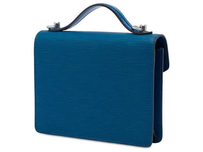 Louis Vuitton Blue Epi Monceau BB Azul - vista 2