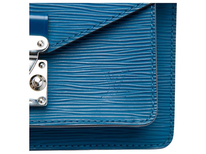 Louis Vuitton Blue Epi Monceau BB Azul - vista 5