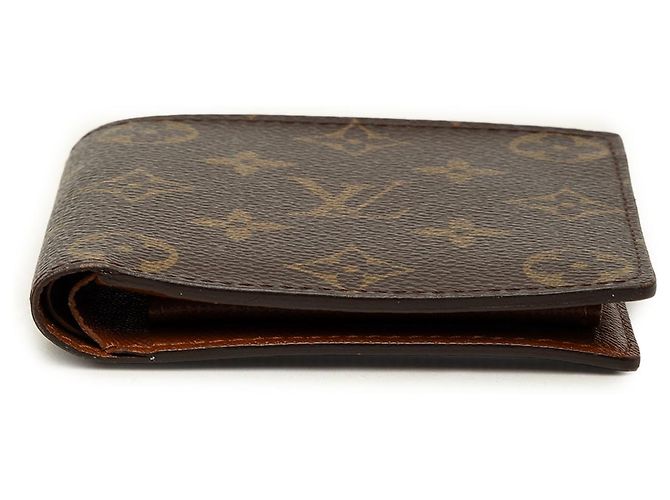 Portafoglio bifold Marco Louis Vuitton Brown Monogram Marrone - vista 3