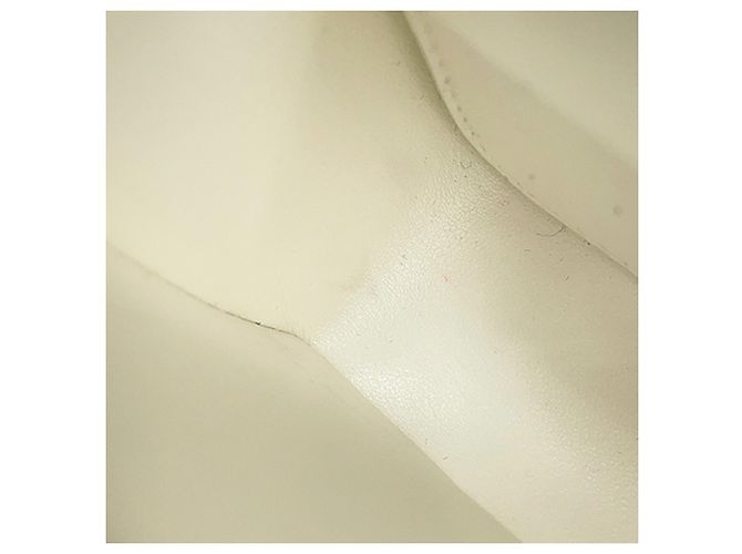 Céline Celine Claude Crossbody Mini in pelle di vitello bianca Bianco Bianco sporco - vista 9