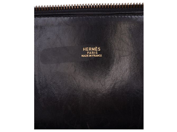 Hermès Black Ardennes Bolide 35 Noir - vue 5