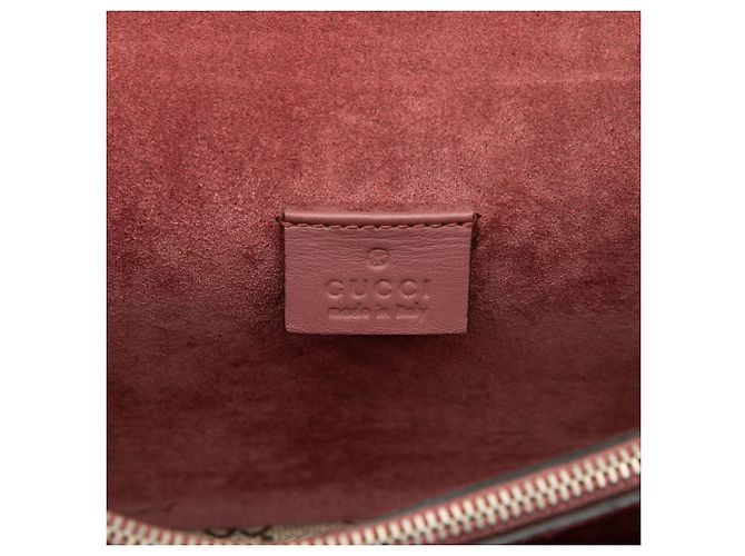 Borsa a tracolla Gucci Medium GG Supreme Blooms Dionysus Beige - vista 5