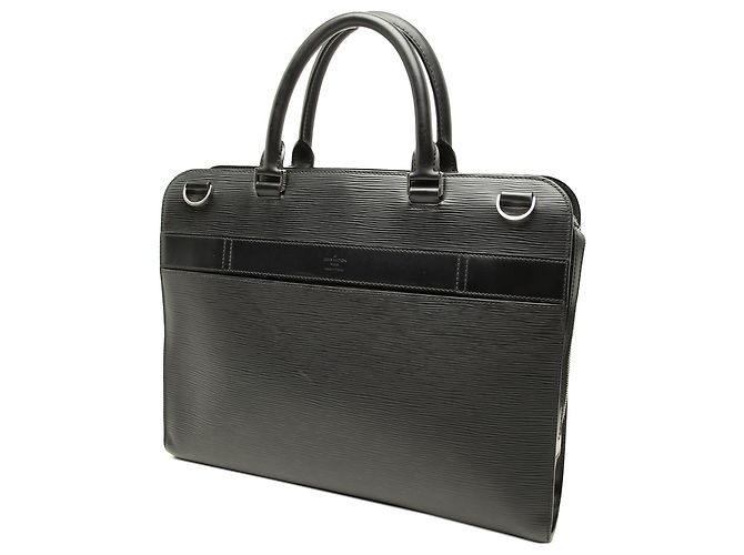Louis Vuitton Black Epi Bassano GM Nero - vista 2