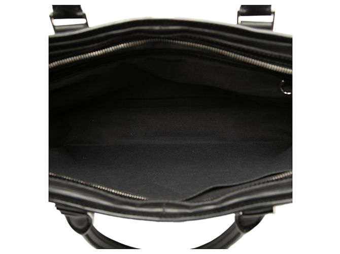 Louis Vuitton Black Epi Bassano GM Nero - vista 4