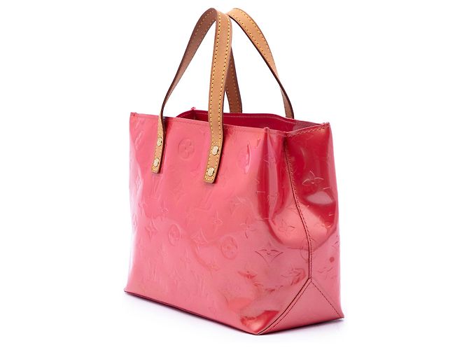 Louis Vuitton Pink Monogram Vernis Reade PM Rosa - vista 2