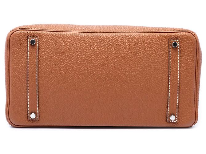 Hermès Brown Togo Birkin Retourne 35 Marrone - vista 3