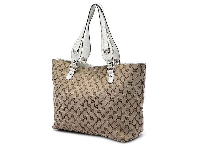 Gucci Beige GG Canvas Icon Bit Tote - Ansicht 2