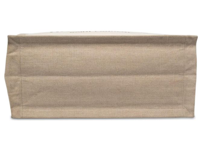Autre Marque Saint Laurent Tote Bag Rive Gauche Small in tela beige - vista 3