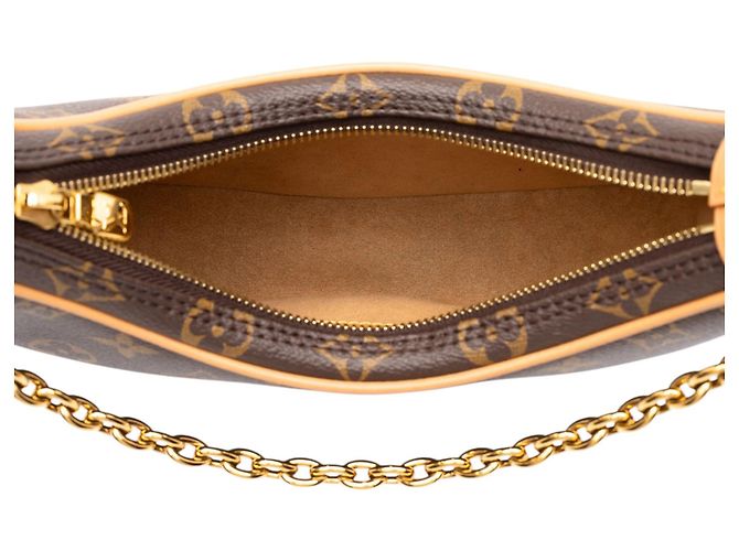 Louis Vuitton Brown Monogram Loop Marrone - vista 4