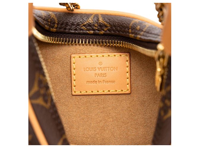 Louis Vuitton Brown Monogram Loop Marrone - vista 5