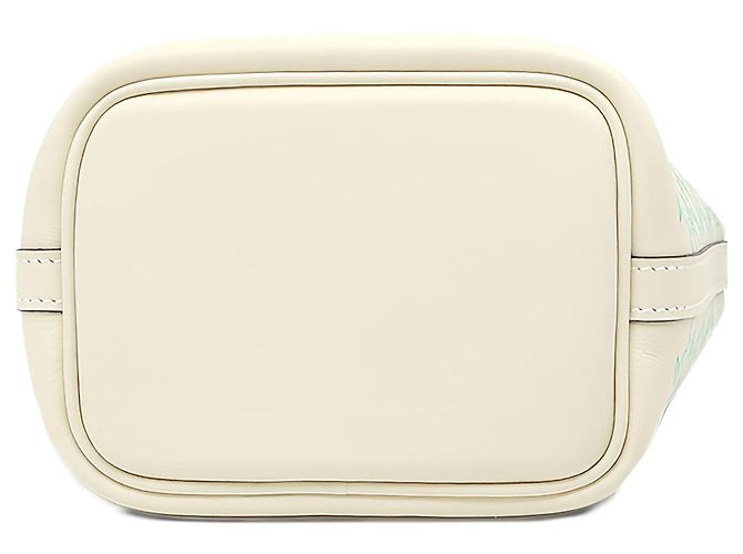Hermès White Micro Swift Lucky Daisy Picotin Lock 14 Bianco Crudo - vista 3