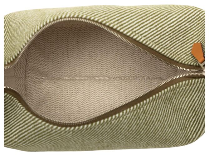 Hermès Green Small Wool Bride A Brac H Natte Case Vert - vue 4