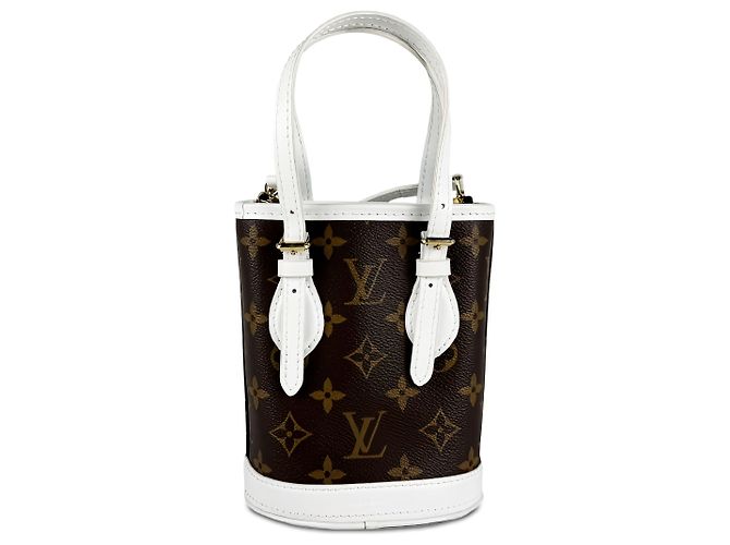 Louis Vuitton Brown LV Match Monogram Nano Bucket - vista 2
