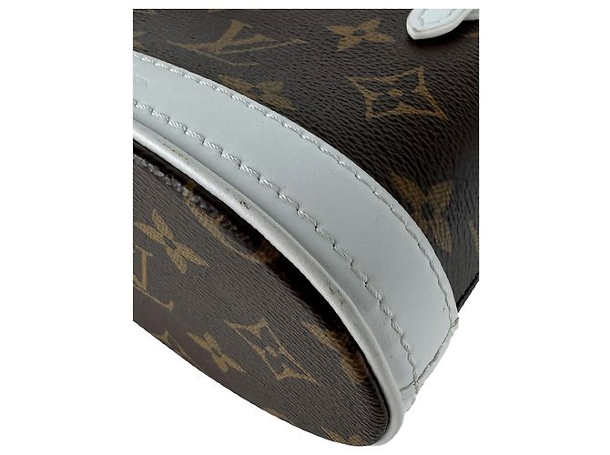 Louis Vuitton Brown LV Match Monogram Nano Bucket - vista 7