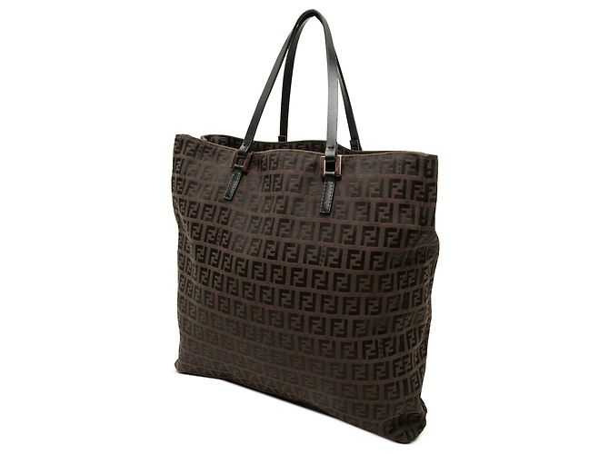 Fendi Zucchino Canvas Tote braun - Ansicht 2