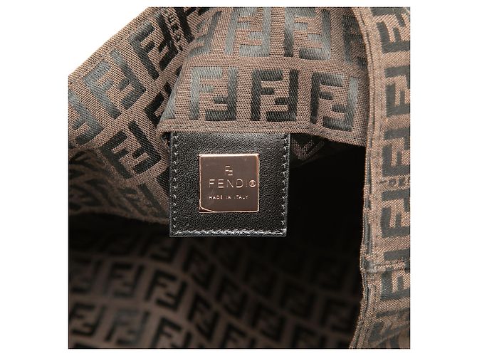 Fendi Zucchino Canvas Tote braun - Ansicht 5