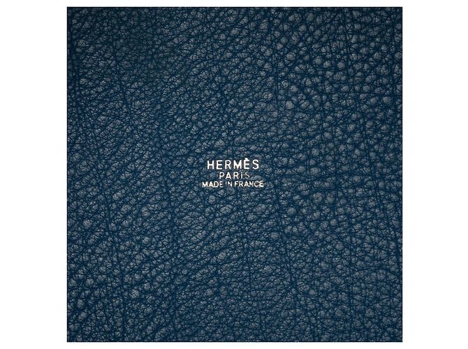 Hermès Blue Clemence Picotin 18 - vista 5