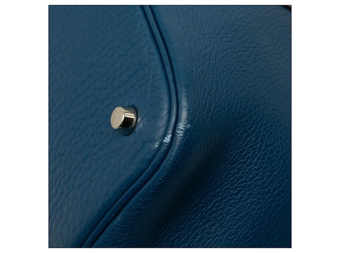 Hermès Blue Clemence Picotin 18 - vista 8