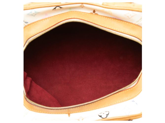Louis Vuitton White Monogram Multicolore Claudia - view 4