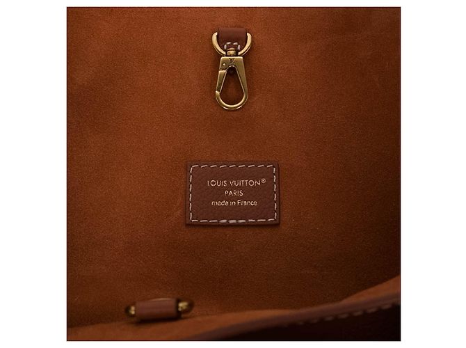 Louis Vuitton Low Key Hobo MM em couro de bezerro grão marrom - vista 5