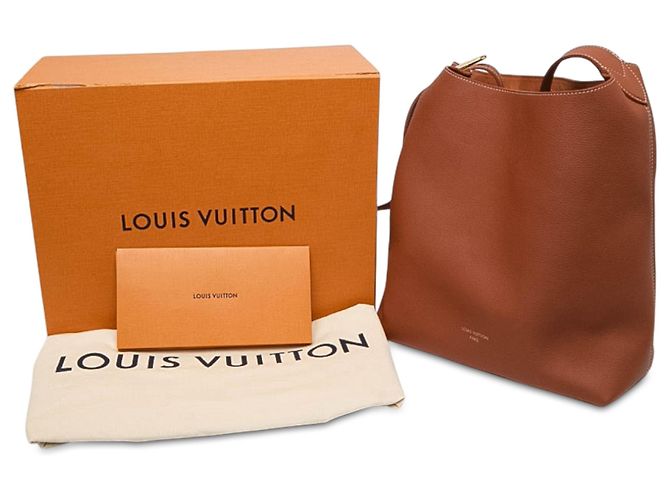 Louis Vuitton Low Key Hobo MM em couro de bezerro grão marrom - vista 7