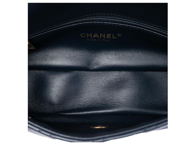 Chanel Black Quilted Lambskin Chain More Flap Nero - vista 4