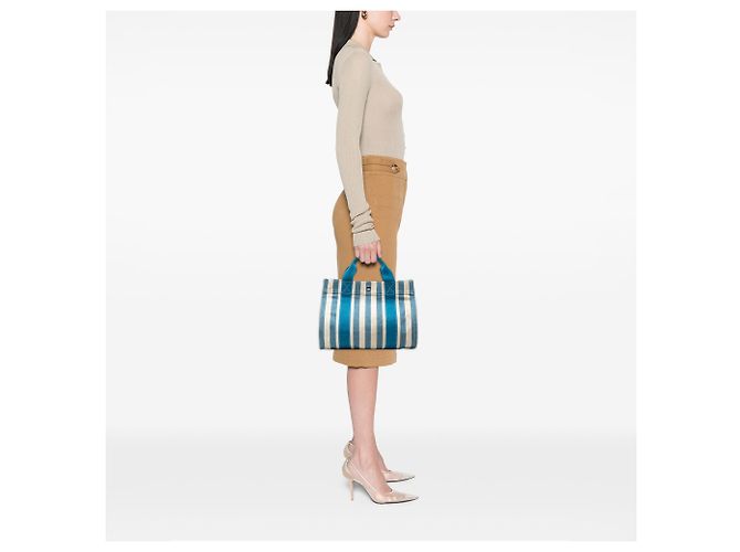 Hermès Blue Toile Cannes PM - vista 6