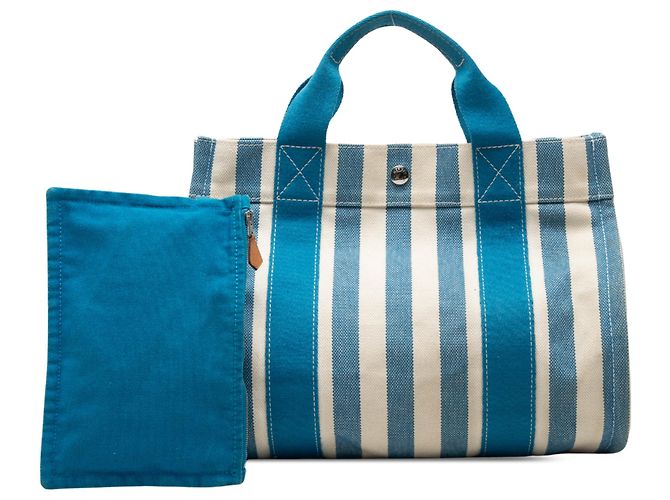 Hermès Blue Toile Cannes PM - vista 7