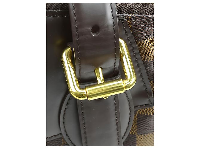 Louis Vuitton Brown Damier Ebene Verona GM Castaño - vista 12