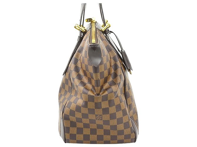 Louis Vuitton Brown Damier Ebene Verona GM Castaño - vista 13