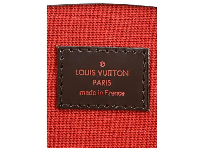 Louis Vuitton Brown Damier Ebene Verona GM Castaño - vista 4