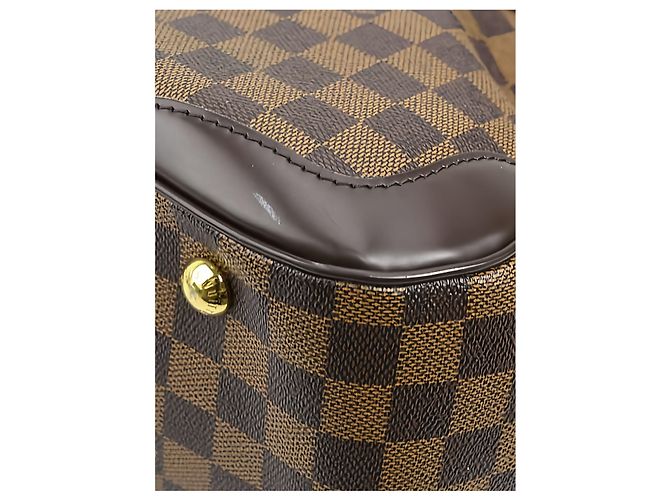 Louis Vuitton Brown Damier Ebene Verona GM Castaño - vista 6