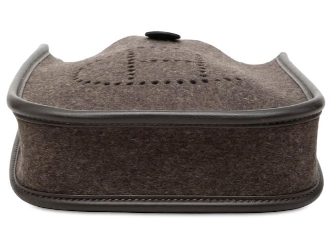 Hermès Brown Feutre and Swift Evelyne I TPM Castaño Marrón oscuro - vista 3