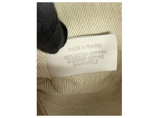 Hermès Beige Large Toile Bride A Brac Cabriole Case - vista 8