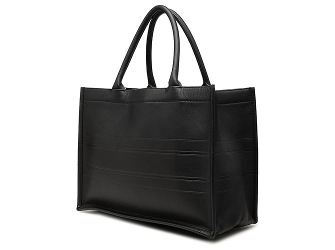 Dior Book Tote Medium de piel grabada negra Negro - vista 2