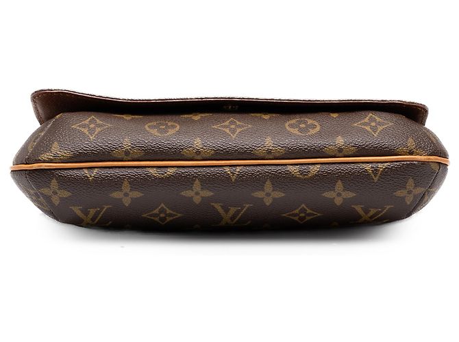 Louis Vuitton Brown Monogram Musette Tango Short Strap Marrone - vista 3