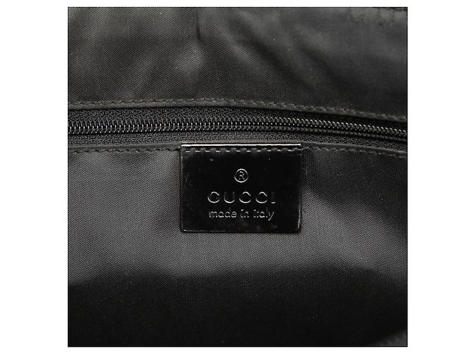 Bolso de hombro Gucci de charol negro - vista 5