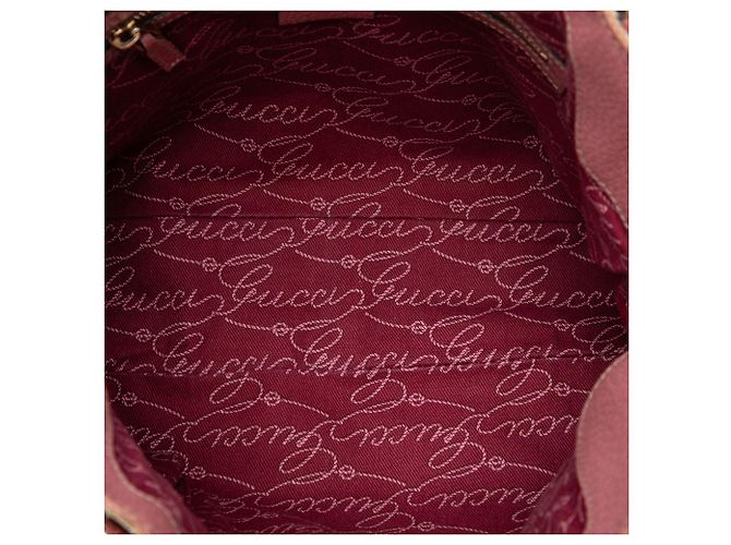 Borsa a tracolla Gucci Charmy in tela GG beige - vista 4