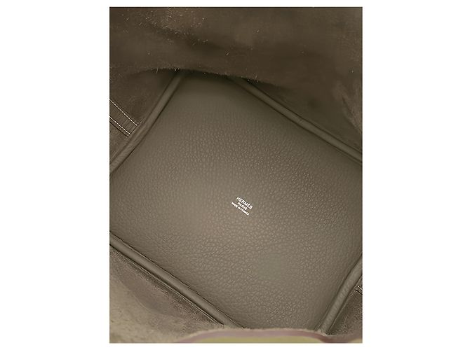 Hermès Brown Clemence Picotin Lock 22 - vue 4
