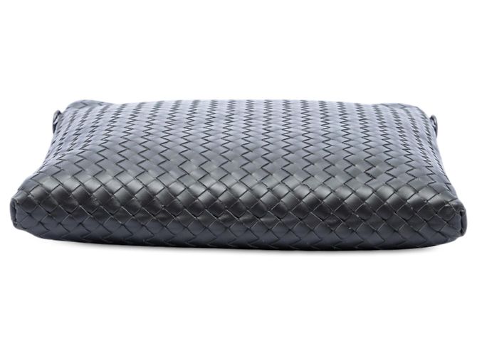 Bottega Veneta Borsa a tracolla VN in nappa intrecciato nera - vista 3