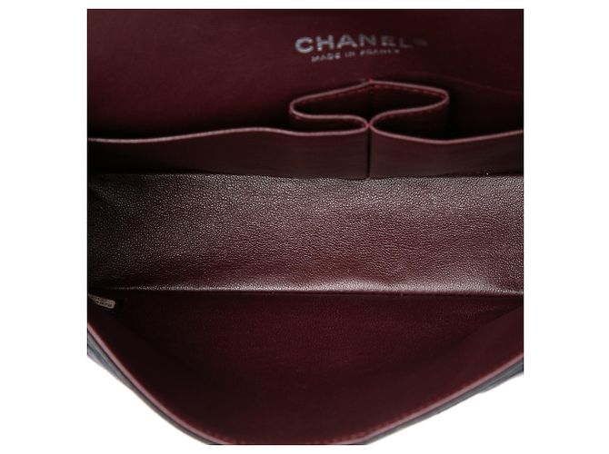 Chanel Black Medium Classic Lambskin Double Flap Nero - vista 4