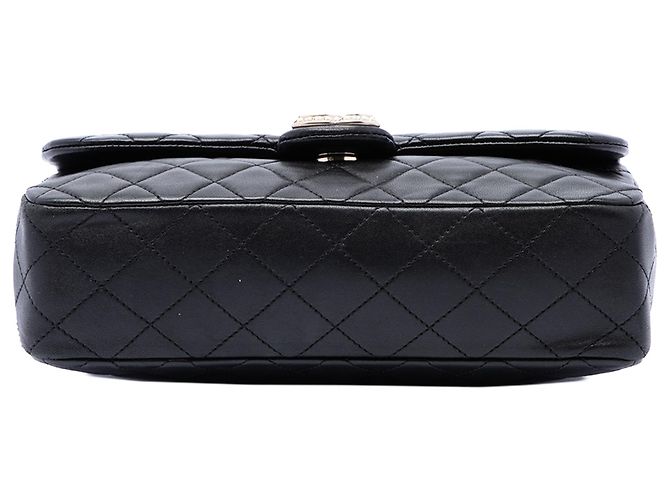 Chanel Black Medium Quilted Lambskin Westminster Pearl Flap Schwarz - Ansicht 3
