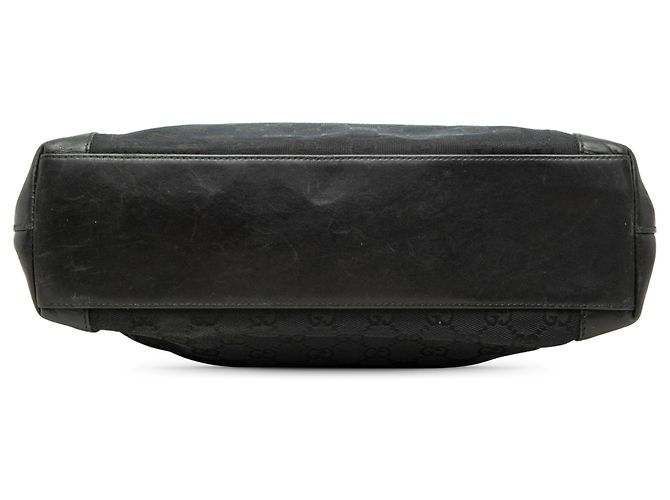 Tote Gucci in tela GG nera Nero - vista 3