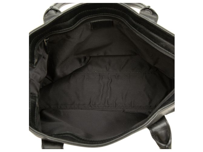 Tote Gucci in tela GG nera Nero - vista 4