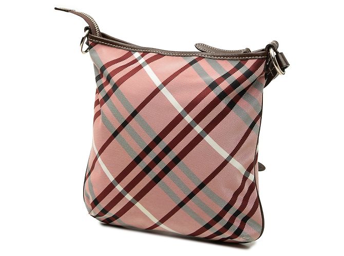 Burberry Pink Nova Check Canvas Blue Label Candy Crossbody - view 2